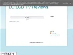 Sites similar to lglcdtvreviews.blogspot.com