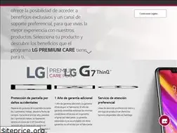 Sites similar to lgpremiumcare.cl