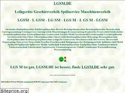 Sites similar to lgsm.de