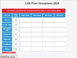 Sites similar to lgspuanhesaplama.com.tr