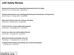 Sites similar to lhcsafetyreview.org
