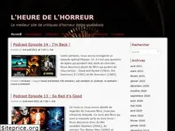 Sites similar to lheuredelhorreur.com