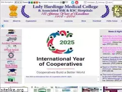Sites similar to lhmc-hosp.gov.in