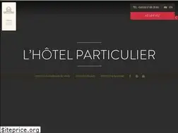 Sites similar to lhotel-particulier.com