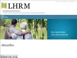 Sites similar to lhrm.de