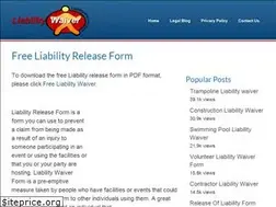 Sites similar to liabilitywaiver.org