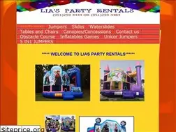 Sites similar to liaspartyrentals.com