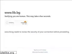 Sites similar to lib.bg