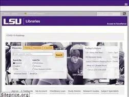 Sites similar to lib.lsu.edu