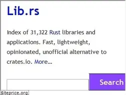 Sites similar to lib.rs