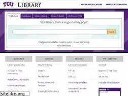Sites similar to lib.tcu.edu