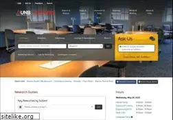 Sites similar to lib.unb.ca