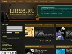 Sites similar to lib26.ru