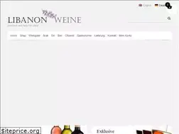 Sites similar to libanonweine.de