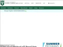 Sites similar to liberalarts.tulane.edu