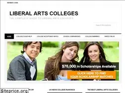Sites similar to liberalartscolleges.com