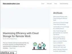 Sites similar to liberatedmatter.com