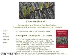 Sites similar to liberatehawaiithebook.com