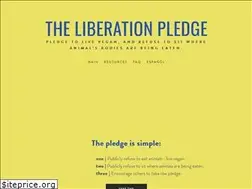 Sites similar to liberationpledge.com
