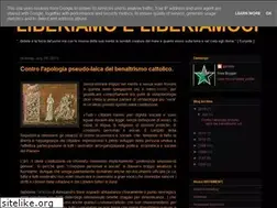 Sites similar to liberiamoeliberiamoci.blogspot.com