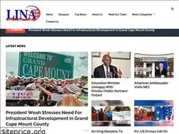 Sites similar to liberianewsagency.com