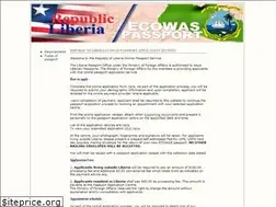 Sites similar to liberiapassports.com