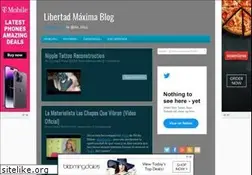 Sites similar to libertadmaxima.blogspot.com