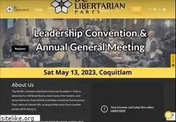 Sites similar to libertarian.bc.ca