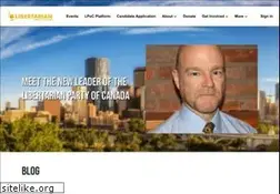 Sites similar to libertarian.ca