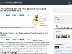 Sites similar to libertarianstandard.com