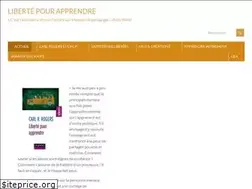 Sites similar to liberte-pour-apprendre.fr