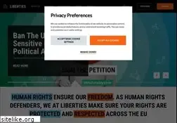 Sites similar to liberties.eu