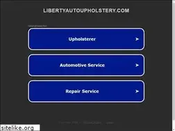 Sites similar to libertyautoupholstery.com