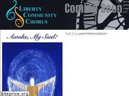 Sites similar to libertycommunitychorus.org