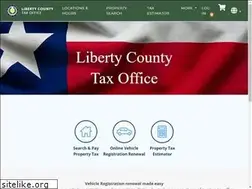 Sites similar to libertycountytax.com