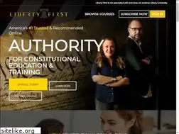 Sites similar to libertyfirstsociety.com