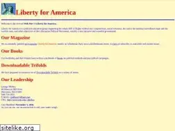 Sites similar to libertyforamerica.com