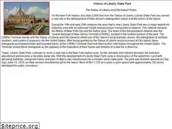 Sites similar to libertystatepark.com