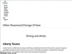 Sites similar to libertytavernrosemont.com