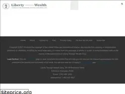 Sites similar to libertythroughwealthdaily.com