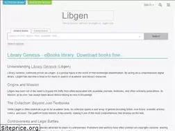 Sites similar to libgenesis.net