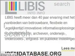 Sites similar to libis.be