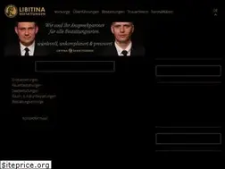 Sites similar to libitina-bestattungen.de