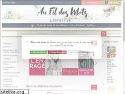 Sites similar to librairie-aufildesmots.com