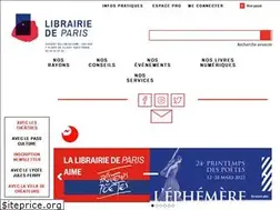 Sites similar to librairie-de-paris.fr