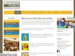 Sites similar to librairie-ecrivainpublic.be