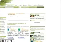 Sites similar to librairie-environnement.com