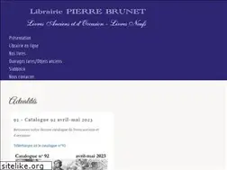 Sites similar to librairie-pierre-brunet.fr