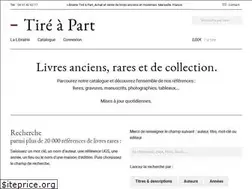 Sites similar to librairie-tireapart.com