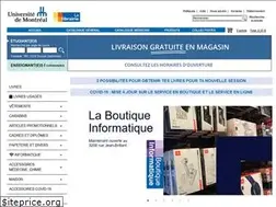 Sites similar to librairie.umontreal.ca